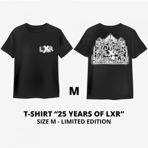 T-Shirt LXR, size M, black