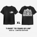 T-Shirt LXR, size XL, black